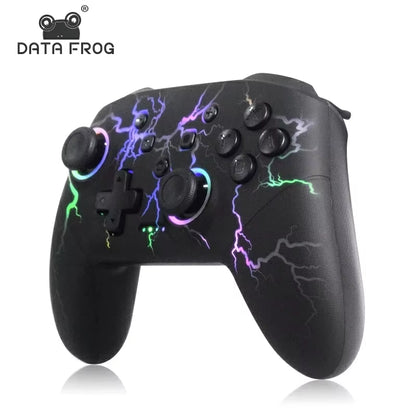 Wireless Game Controller for Switch / Lite / OLED Model PC Gaming Joystick Dual Vibration Turbo